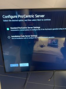 Linking esTV - LG with the CMS / Pro:Centric Server